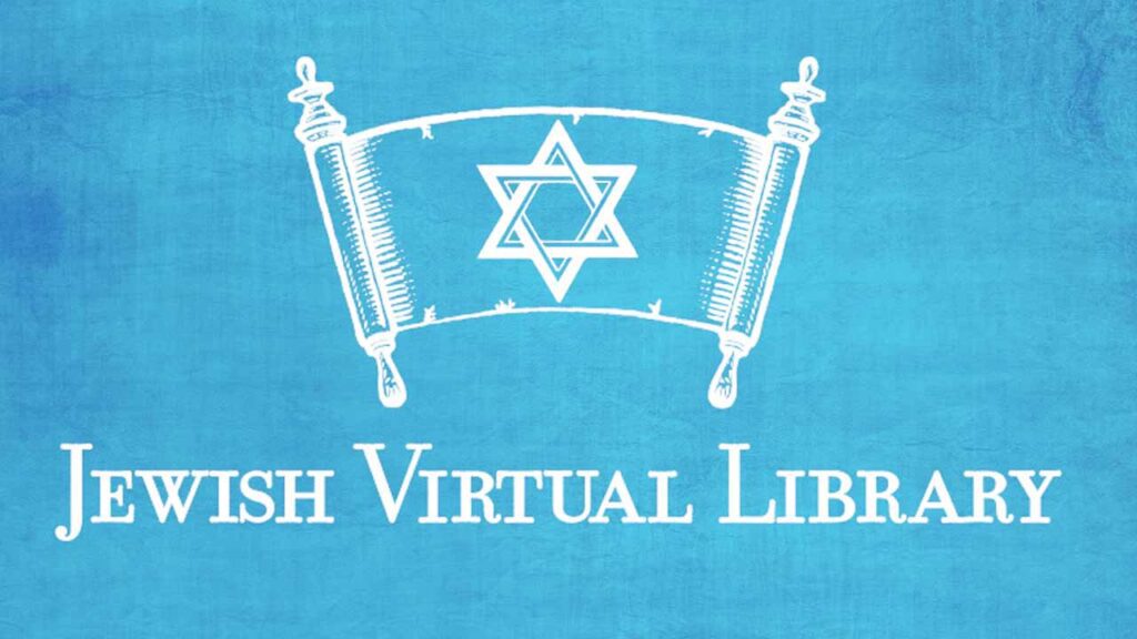 the Jewish Virtual Library and Encyclopaedia Judaica DISCUSS the ...